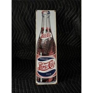 double dot pepsi cola sign 21 x 6